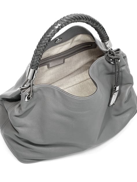 WOMEN'S LUXURY GREY CHAIN BAGS 